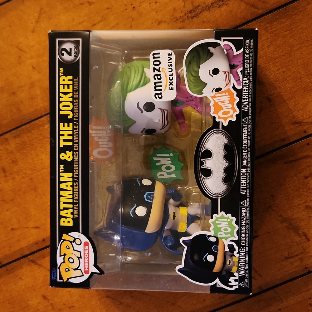 Funko Pop! Heroes: Batman's 85th Anniversary - Batman and The Joker, 2-Pack